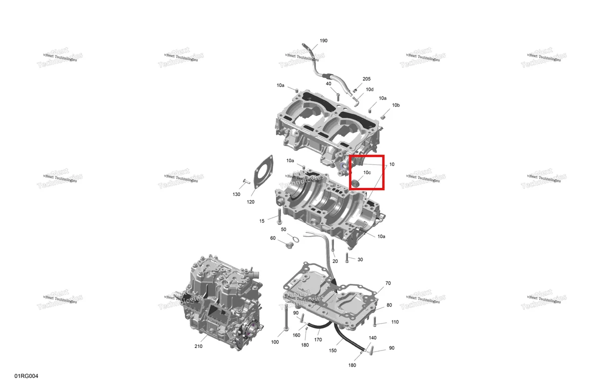 Деталь 420232100 (Подшипник) на схеме узла 2027 Ski-Doo MXZ - X-RS with Competition package - 850 E-TEC Turbo R - UCVA - Deep Black - 15X137X1.25RSII2P Track - SHOT starter Rotax - Crankcase