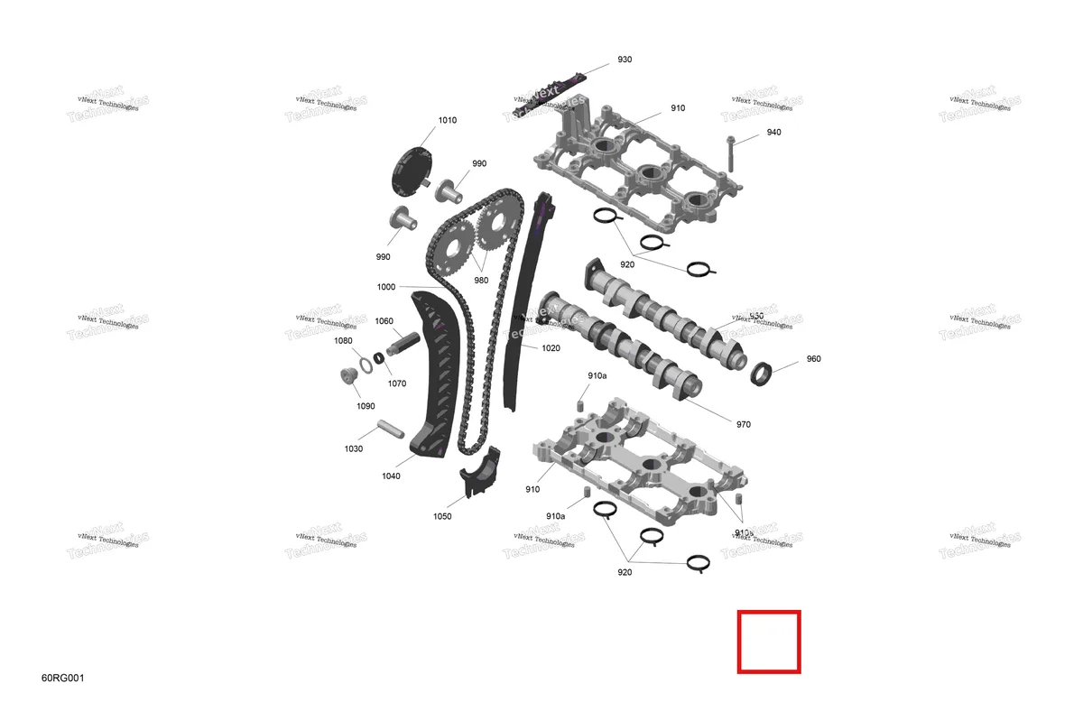 Деталь 420236395 (Натяжитель цепи Can-Am Maverick Turbo RR XRS (2026) (420236395)) на схеме узла 2027 Ski-Doo EXPEDITION - LE - 900 ACE - AAVA - Deep Black - 20X154X1.5CSS Track Rotax - Valve Train