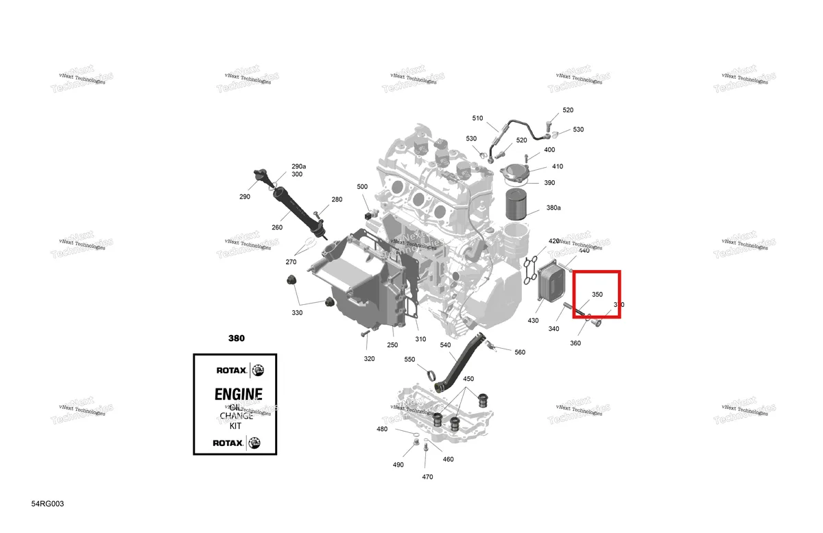 Деталь 420239445 (Пружина) на схеме узла 2027 Ski-Doo RENEGADE - X-RS - 900 ACE TURBO R - DAVM - Circuit Yellow - 15X137X1.25IR Track Rotax - Engine Lubrication