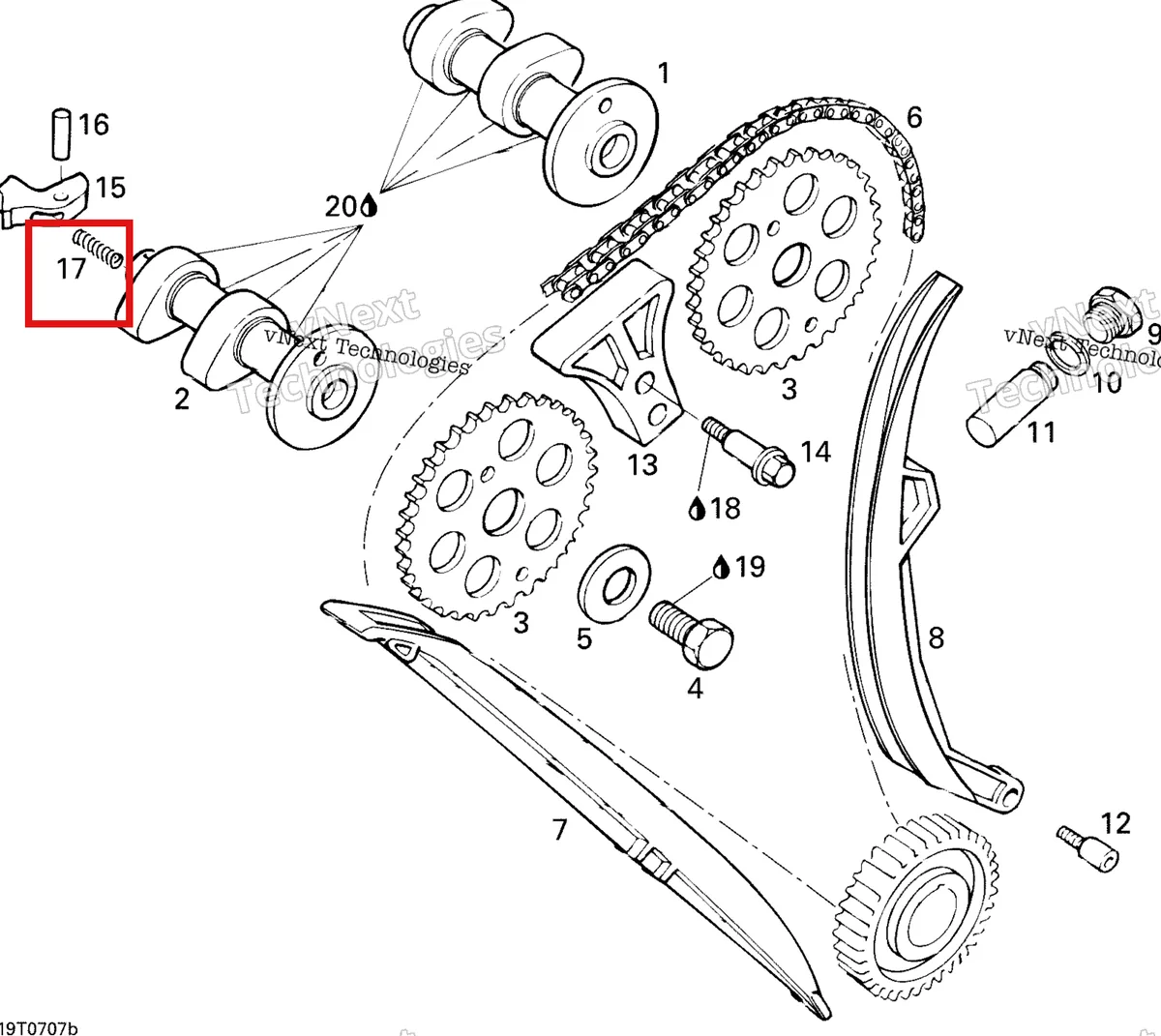 Деталь 420239920 на схеме узла 2007 Can-Am DS 650 X Valve 2