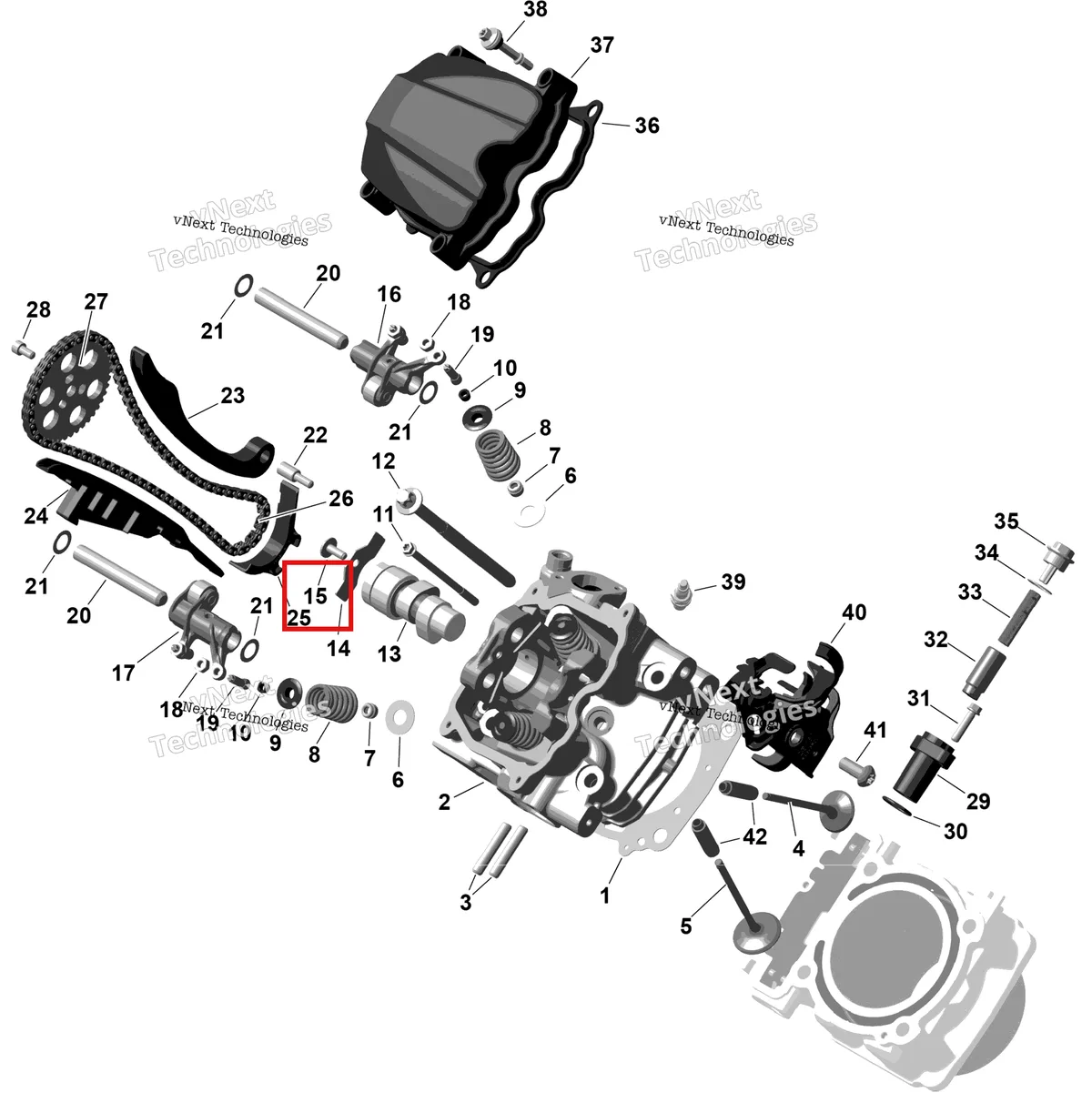 Деталь 420241522 (Винт torx M6 × 16 Can-Am Commander MAX 1000R EFI XT (2024) (420241522)) на схеме узла 2026 Can-Am Commander - 1000R EFI - DPS - 6PTB - Compass Green - 60