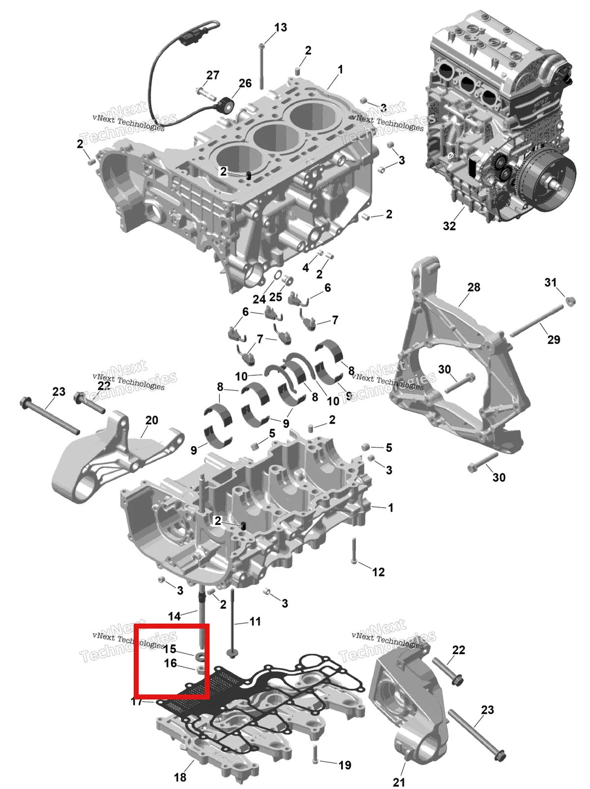 Деталь 420242098 (Hexagonal гайка M10 Can-Am Outlander 1000R EFI XMR (2022) (420242098)) на схеме узла 2025 Can-Am Maverick R MAX - 996NT2 - XRS - 7DST - Dusty Navy - 77