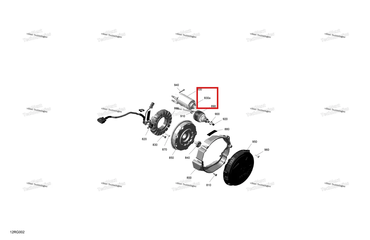 Деталь 420250141 на схеме узла 2027 Ski-Doo SUMMIT - NEO - 600 EFI - TWVA - Deep Black - 14X146X1.6CF Track Rotax - Magneto And Electric Starter
