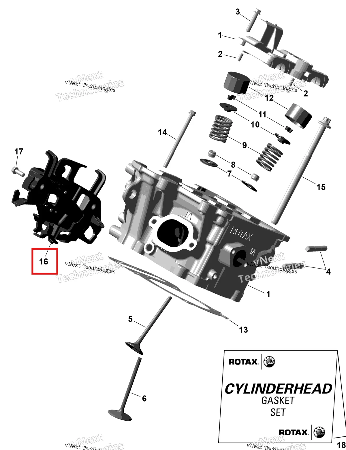 Деталь 420251182 на схеме узла 2026 Can-Am Commander - 700 EFI - DPS - 9PTA - Compass Green - 60