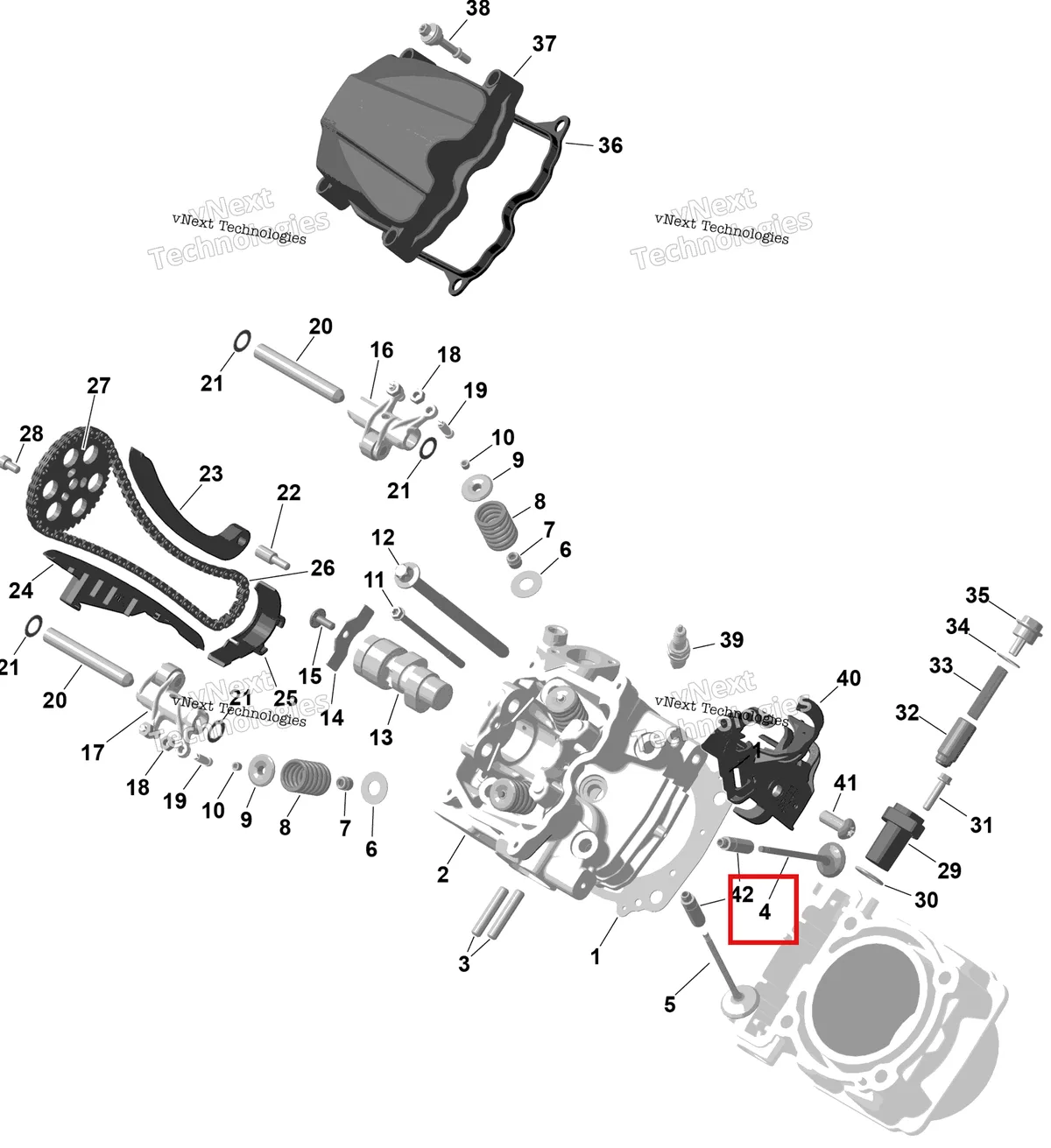 Деталь 420253171 на схеме узла 2026 Can-Am Defender - HD9 - BASE - 6WTA - Compass Green - 62