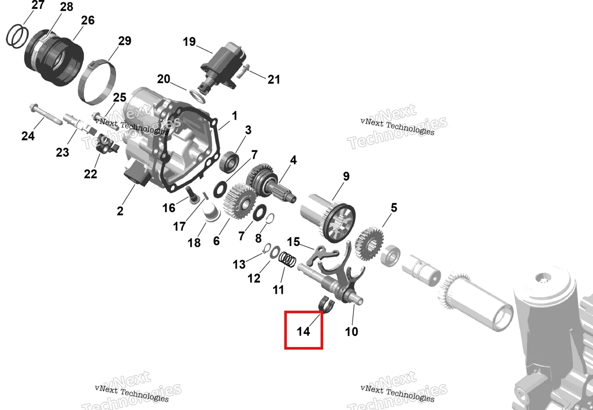 Схема применяемости: Holding хомут с Magnet Sea-Doo RXT-X 300 (2023) (420261241)