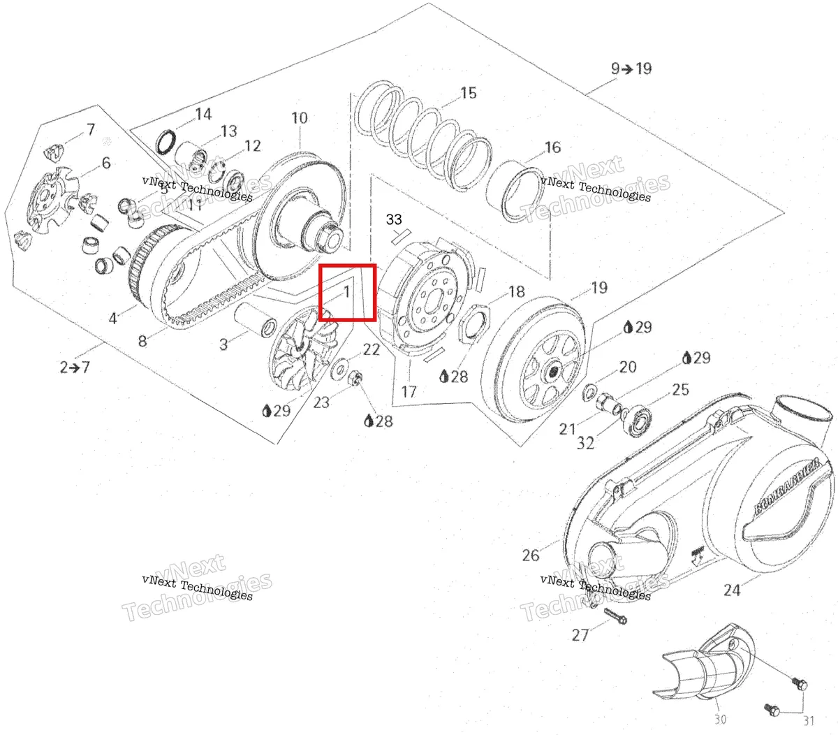 Деталь 420280092 на схеме узла 2006 Can-Am Rally 175 Pulley System