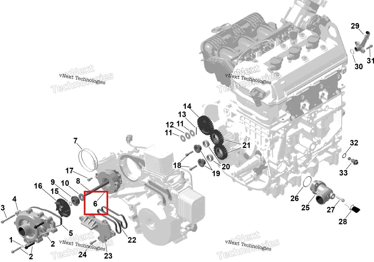 Деталь 420281502 на схеме узла 2025 Can-Am Maverick R - 996NT - BASE - 9BSC - Catalyst Gray - 77