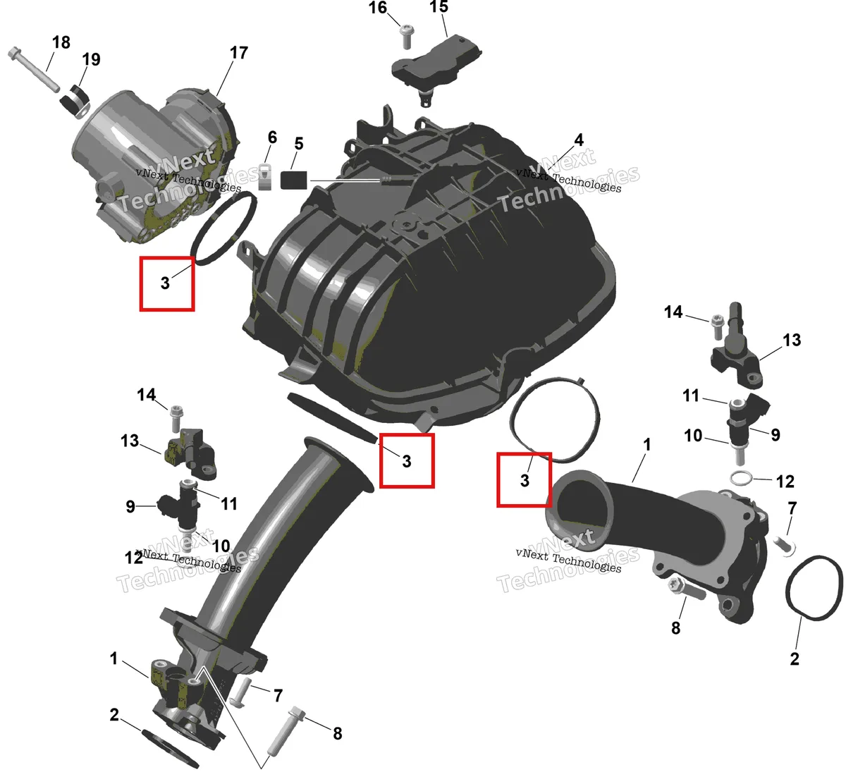 Деталь 420431900 на схеме узла 2026 Can-Am Commander - 1000R EFI - DPS - 6PTB - Compass Green - 60