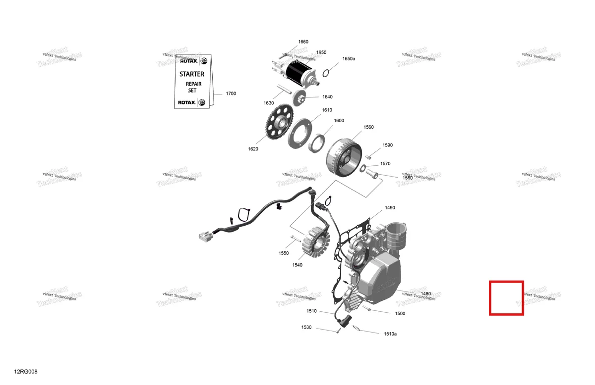 Деталь 420434238 (Зубчатого Колесо) на схеме узла 2027 Ski-Doo EXPEDITION - SPORT - 600 ACE - KCVA - Neo Yellow - 16X154X1.5CH Track Rotax - Magneto And Electric Starter