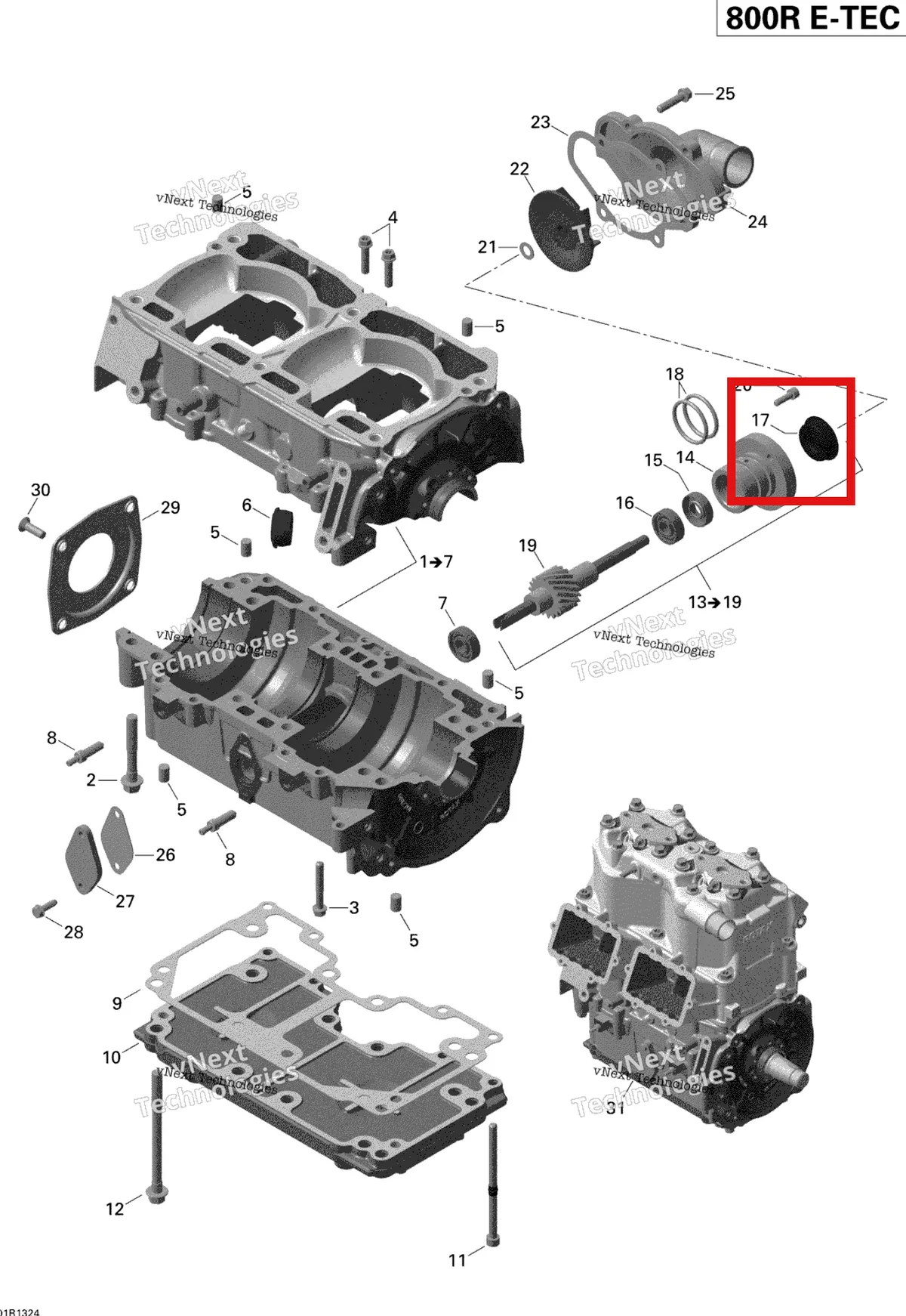 Схема применяемости: Винт torx M6 × 25 Can-Am Outlander 400 XT (2008) (420440232)