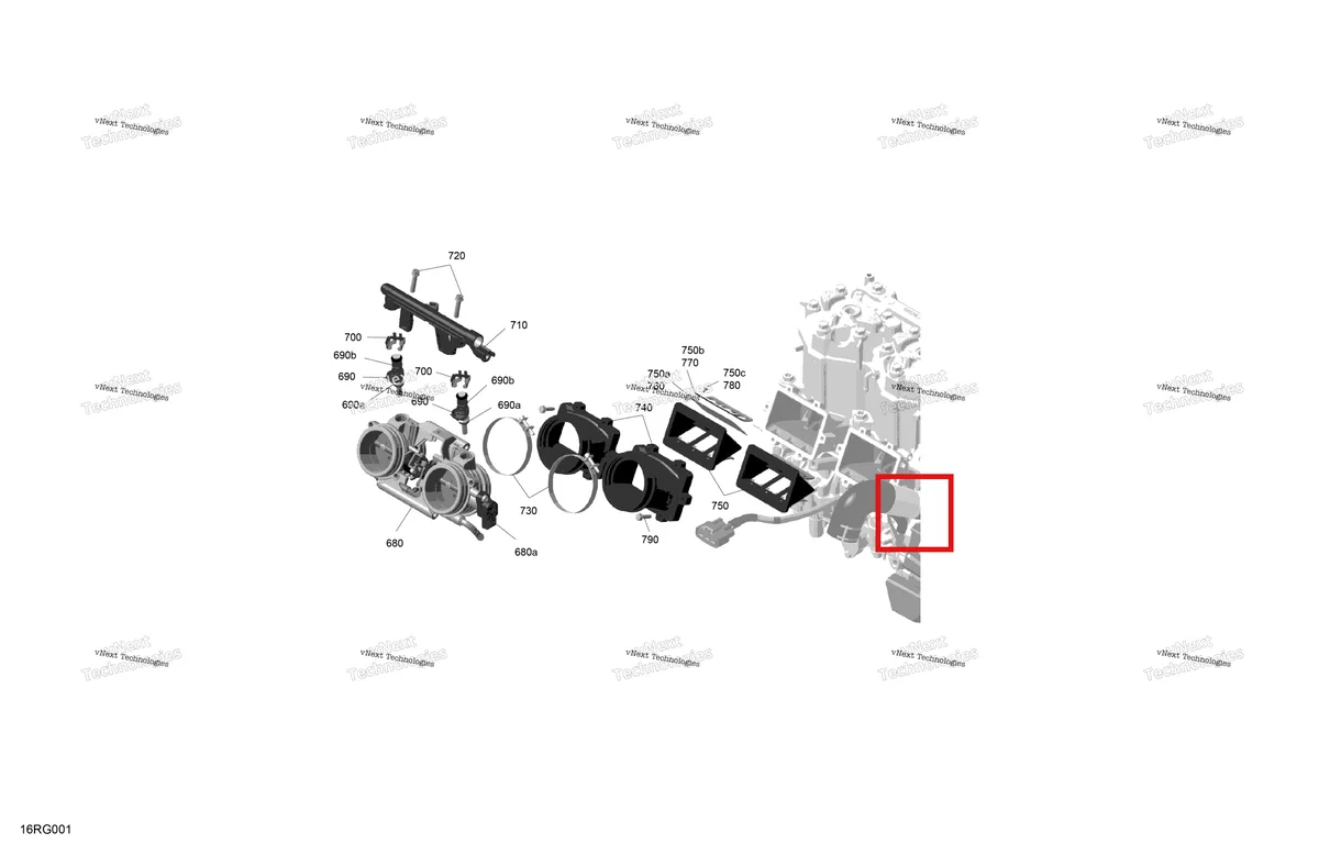 Деталь 420440234 (Деталь Torx Screw M6 X 25. Tightening Torque 9 Nm) на схеме узла 2027 Ski-Doo BACKCOUNTRY - SPORT - 600 EFI - UBVA - Neo Yellow - 16X146X2.0P Track Rotax - Electronic Fuel Injection
