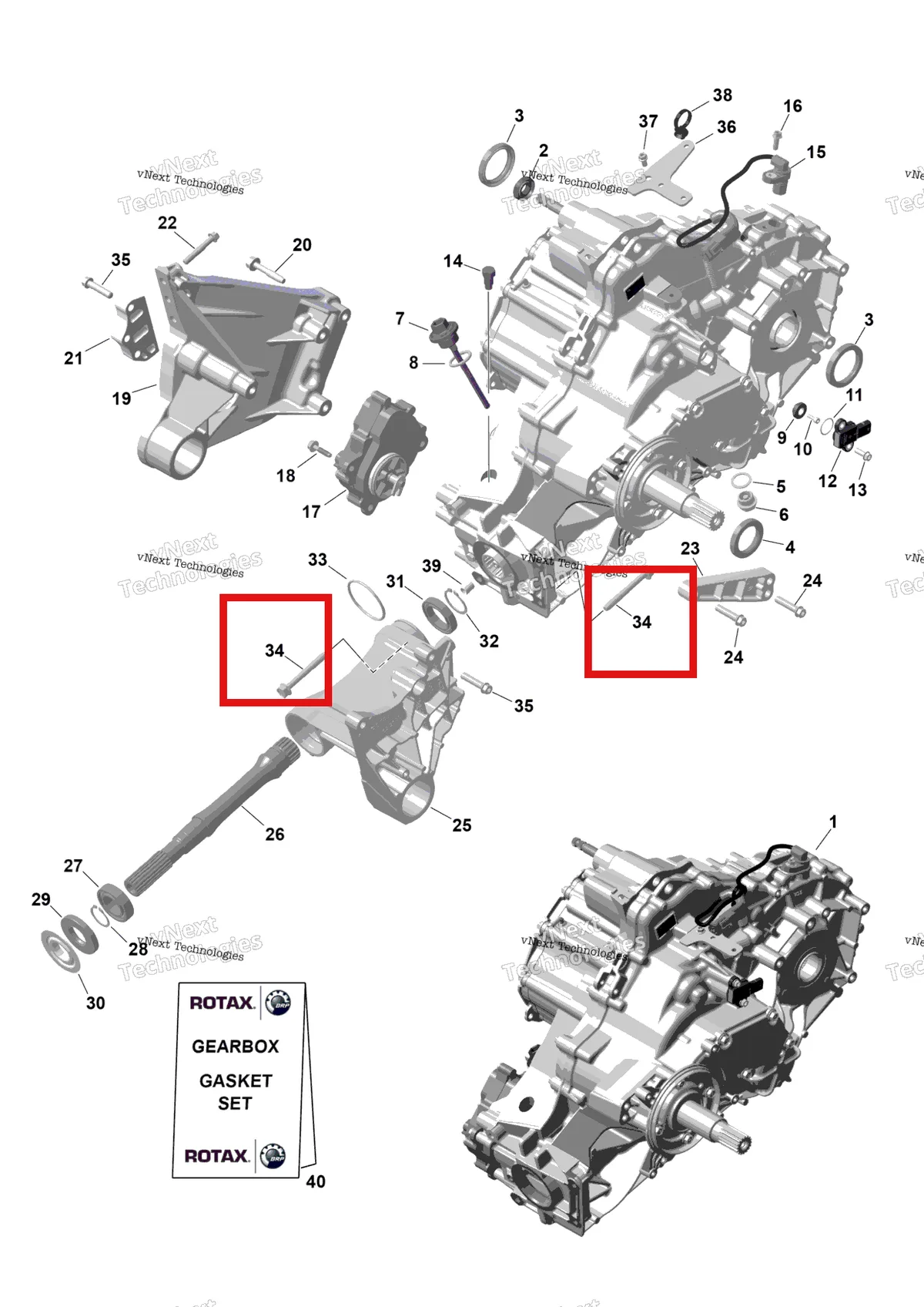 Деталь 420440403 на схеме узла 2026 Can-Am Maverick Max - TURBO RR - XDS STD - 7VTR - Dusty Navy Satin - 64