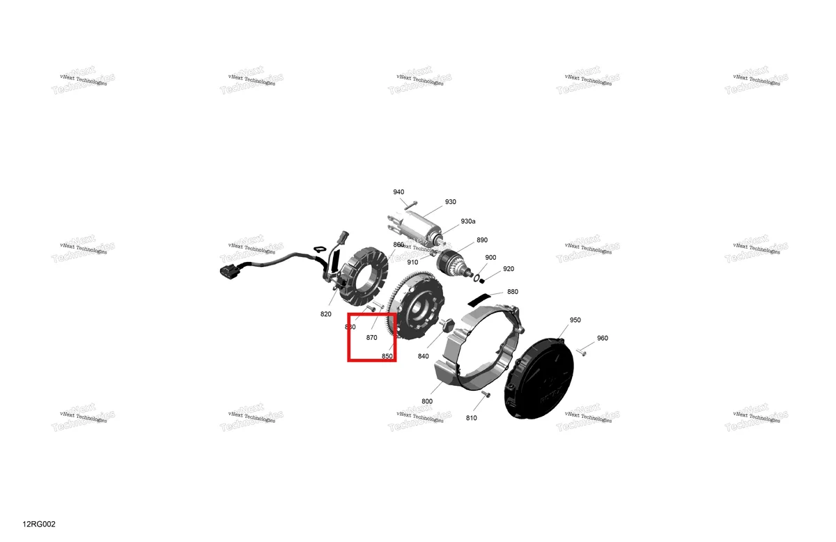 Деталь 420540001 на схеме узла 2027 Ski-Doo SUMMIT - NEO - 600 EFI - TWVA - Deep Black - 14X146X1.6CF Track Rotax - Magneto And Electric Starter