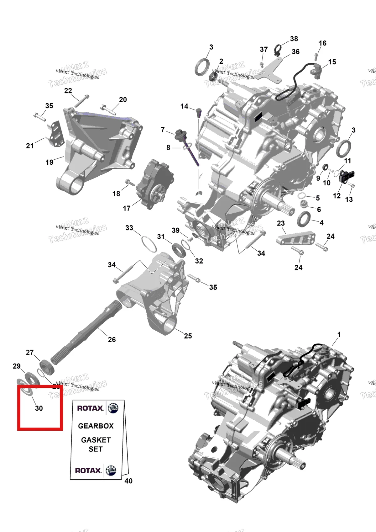 Деталь 420626990 на схеме узла 2026 Can-Am Maverick Max - TURBO RR - XDS STD - 7VTR - Dusty Navy Satin - 64