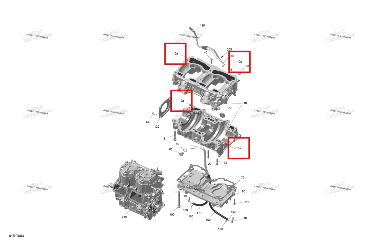 Деталь 420632010 (Штифт 8х12) на схеме узла 2027 Ski-Doo MXZ - X-RS with Competition package - 850 E-TEC Turbo R - UCVA - Deep Black - 15X137X1.25RSII2P Track - SHOT starter Rotax - Crankcase