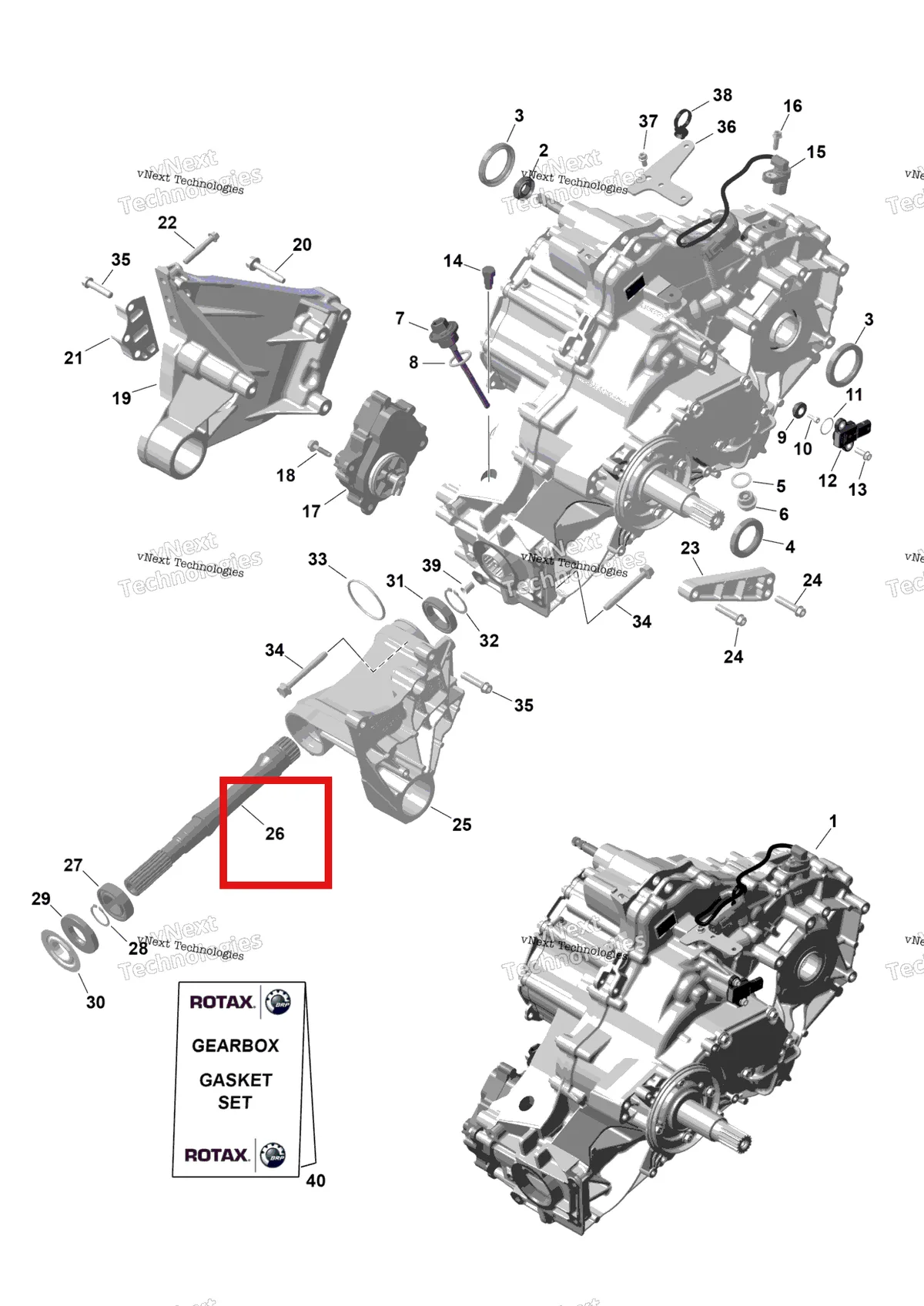 Деталь 420637600 на схеме узла 2026 Can-Am Maverick Max - TURBO RR - XDS STD - 7VTR - Dusty Navy Satin - 64