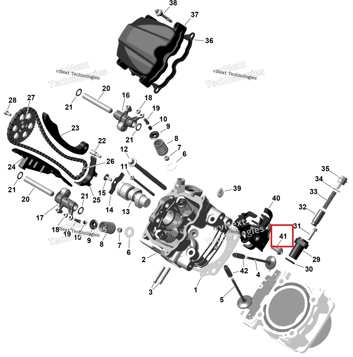 Деталь 420641033 (Rounded головка винт M10 × 25 Can-Am Commander MAX 1000R EFI XT (2024) (420641033)) на схеме узла 2026 Can-Am Commander - 1000R EFI - DPS - 6PTB - Compass Green - 60