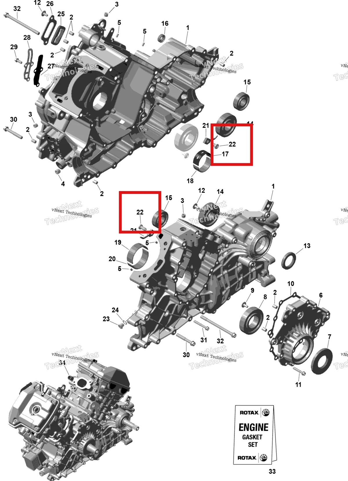 Деталь 420641283 (Банджо болт M8 X1 в сборе Can-Am Outlander 4x4 XT 1000R (2025) (420641283)) на схеме узла 2026 Can-Am OUTLANDER - 4X4 - XT - 1000R - 4FTB - CALI - Platinum Silver Satin Rotax - Crankcase