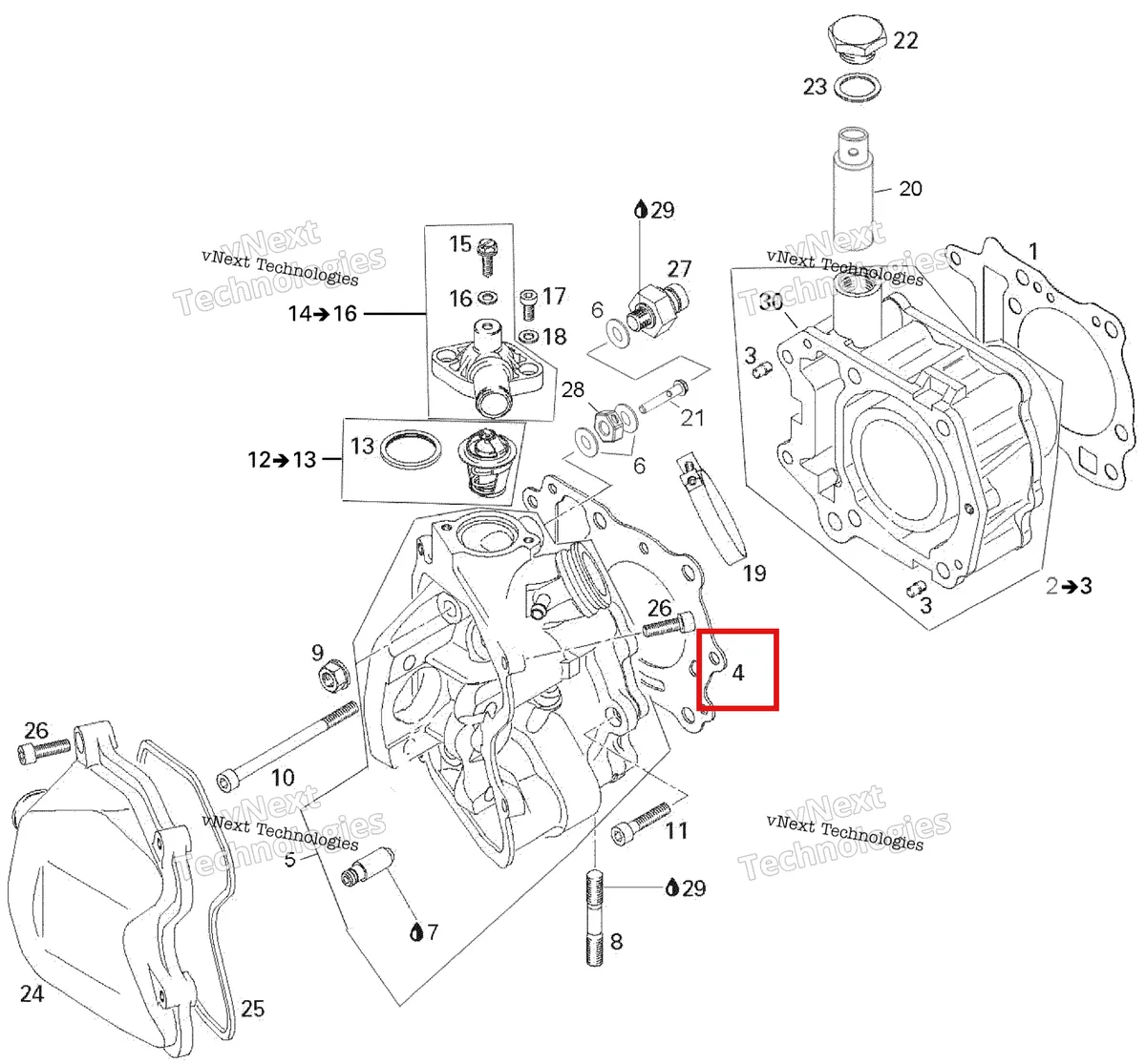Деталь 420650172 на схеме узла 2007 Can-Am Rally 175 Cylinder