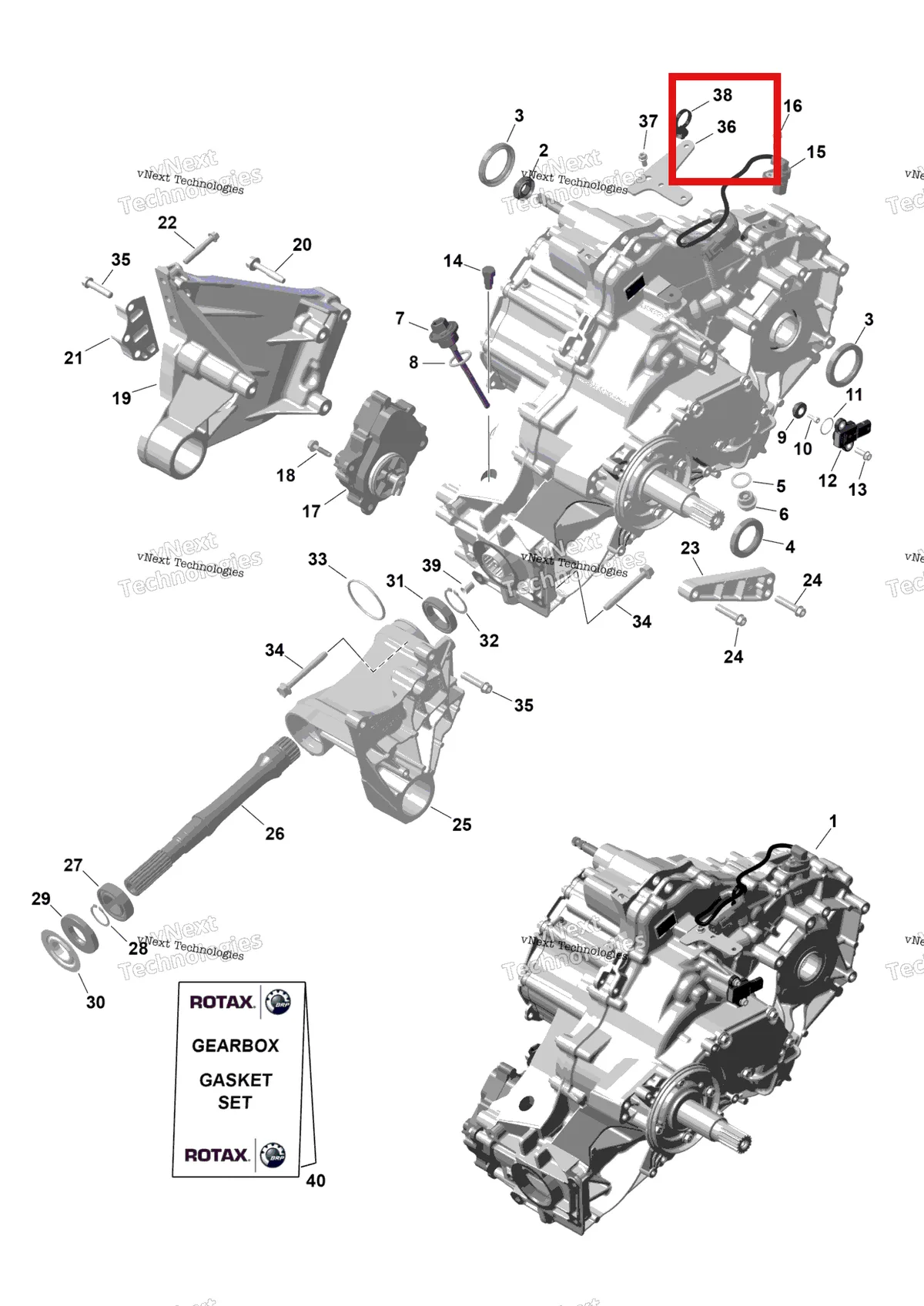 Деталь 420651042 на схеме узла 2026 Can-Am Maverick Max - TURBO RR - XDS STD - 7VTR - Dusty Navy Satin - 64