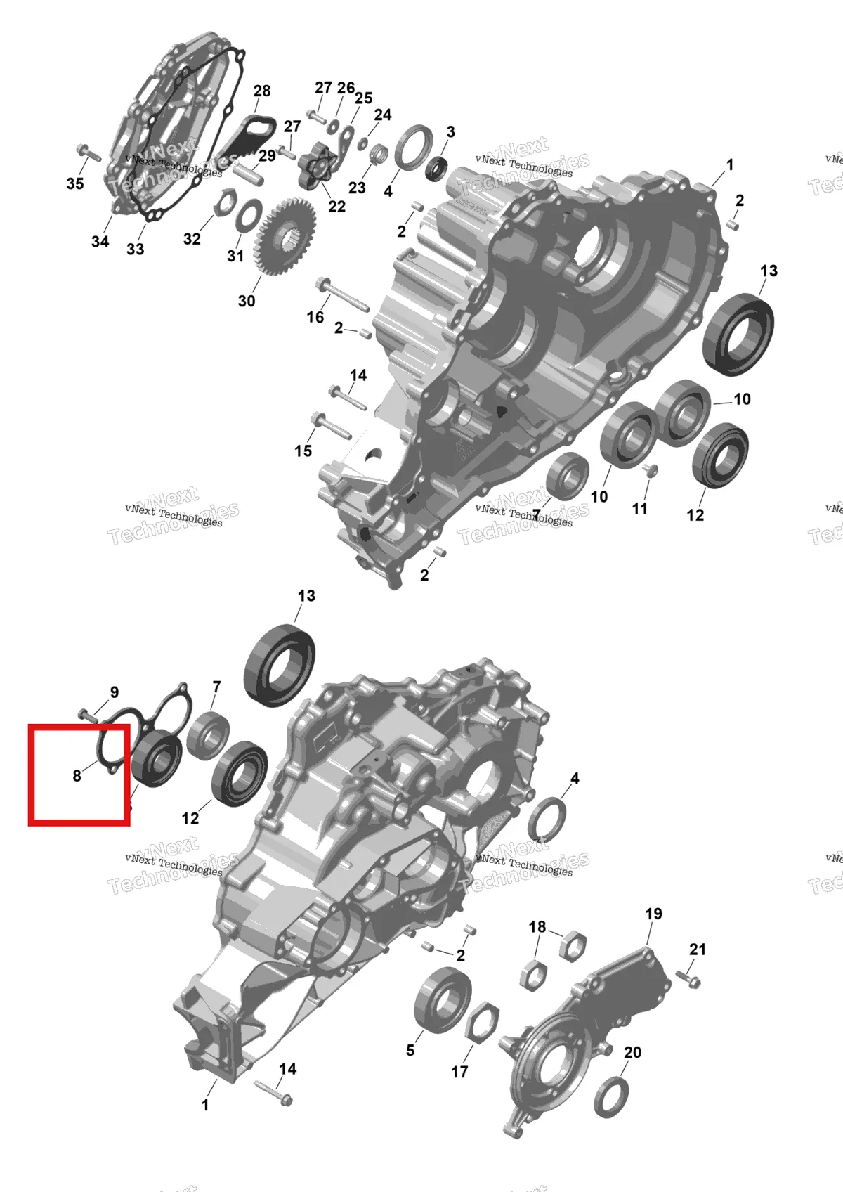 Деталь 420651830 на схеме узла 2026 Can-Am Maverick Max - TURBO RR - XDS STD - 7VTR - Dusty Navy Satin - 64