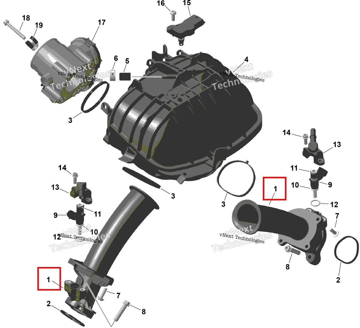 Деталь 420667830 на схеме узла 2026 Can-Am Commander - 1000R EFI - DPS - 6PTB - Compass Green - 60