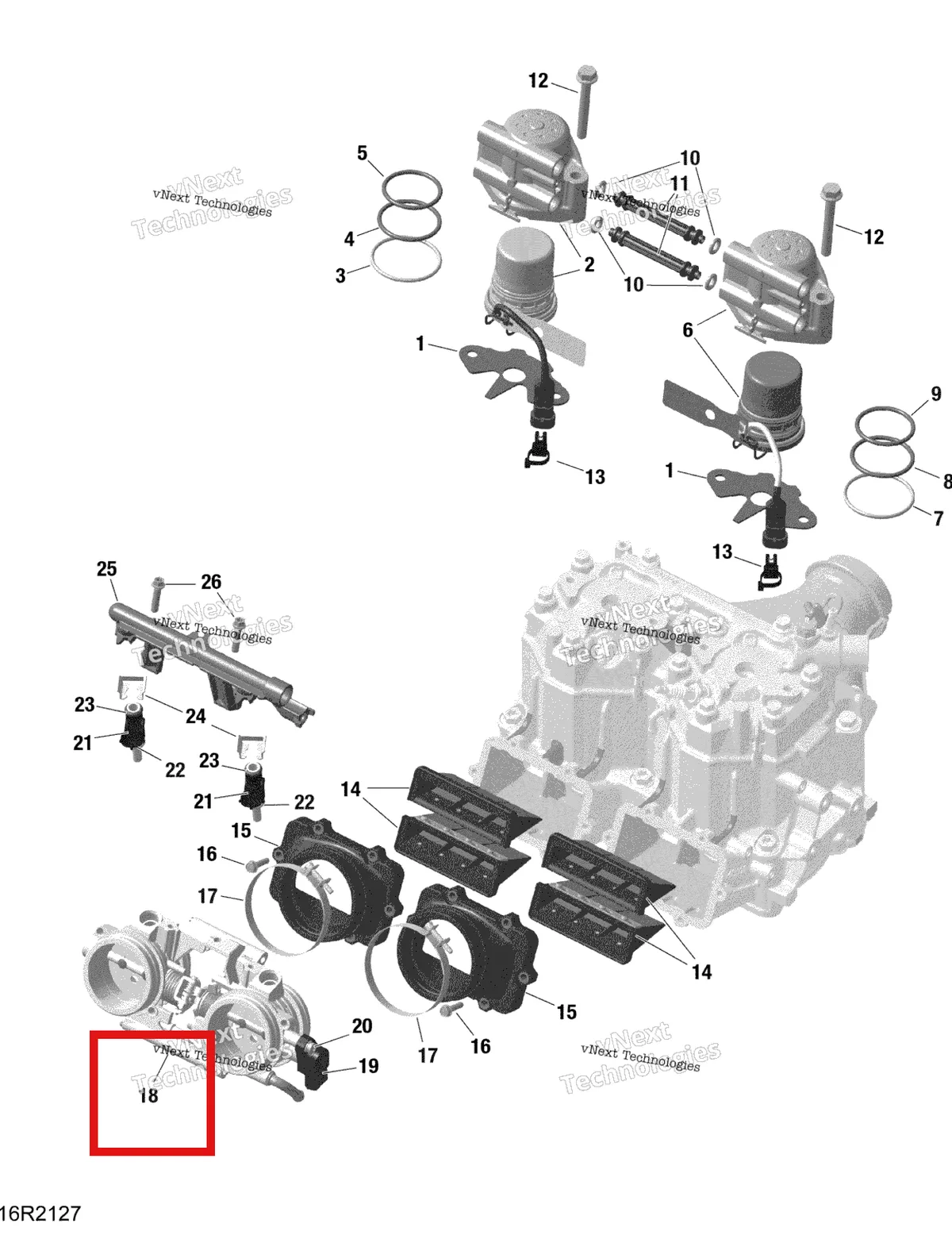 Деталь 420685751 на схеме узла 2022 Ski-Doo SUMMIT 850 E-TEC TURBO - X - Package 154
