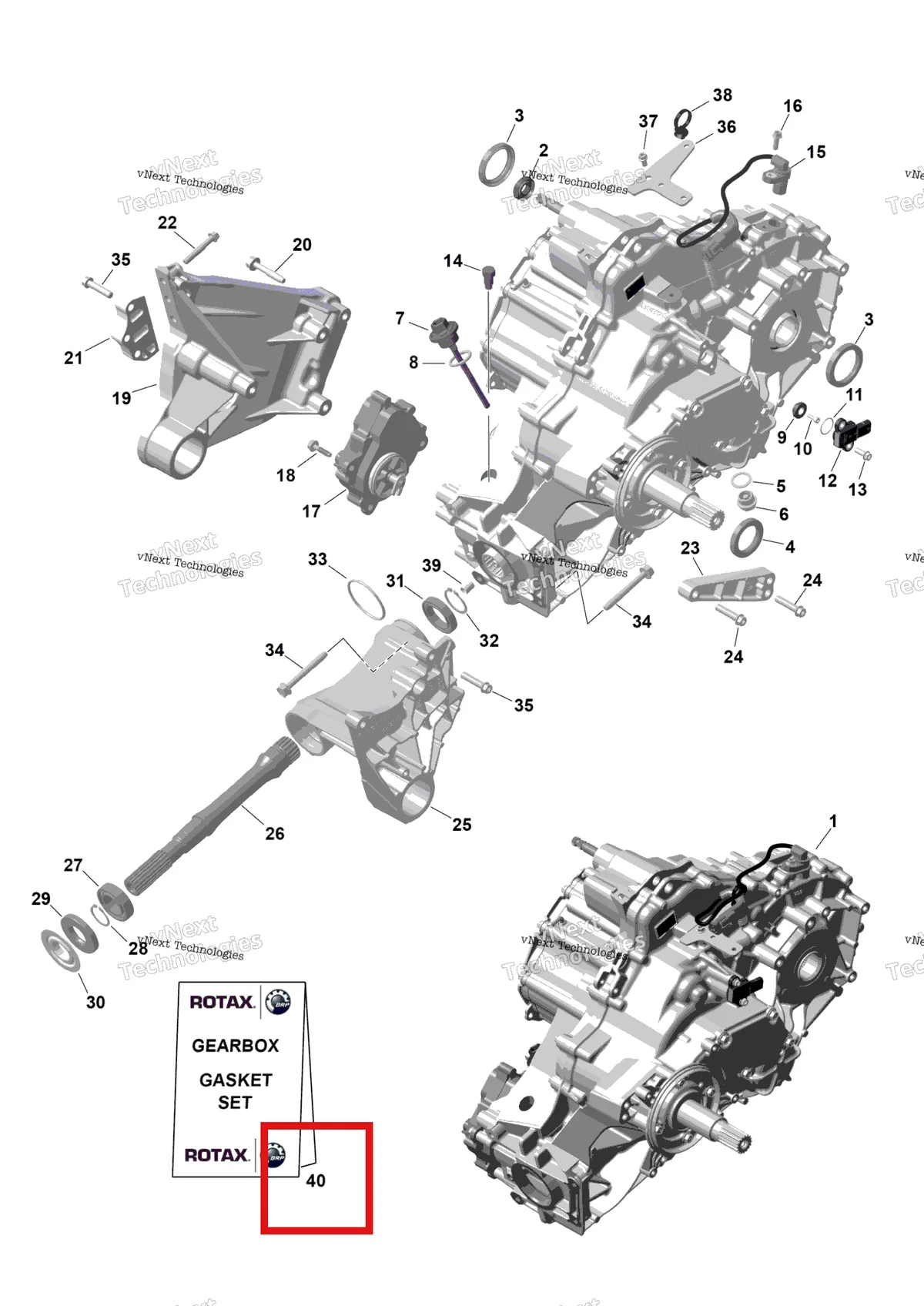 Деталь 420686602 на схеме узла 2026 Can-Am Maverick Max - TURBO RR - XDS STD - 7VTR - Dusty Navy Satin - 64