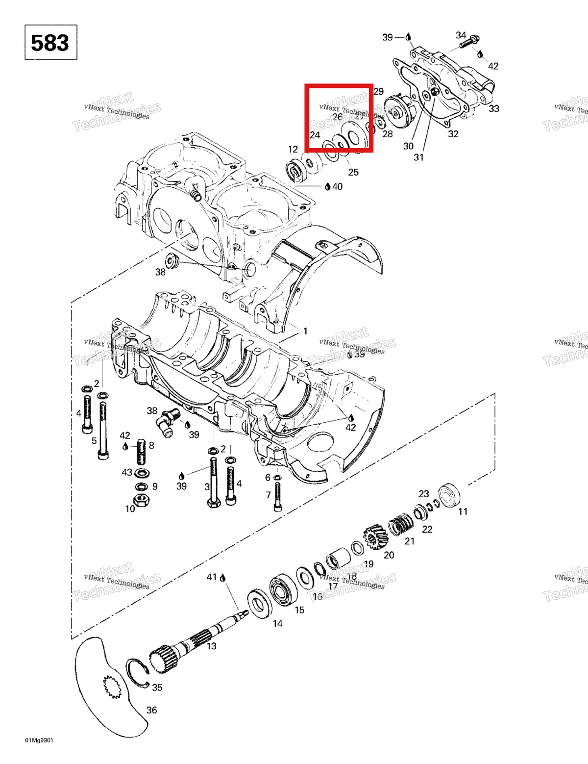 Деталь 420827970 (Деталь Supporting Plate) на схеме узла 