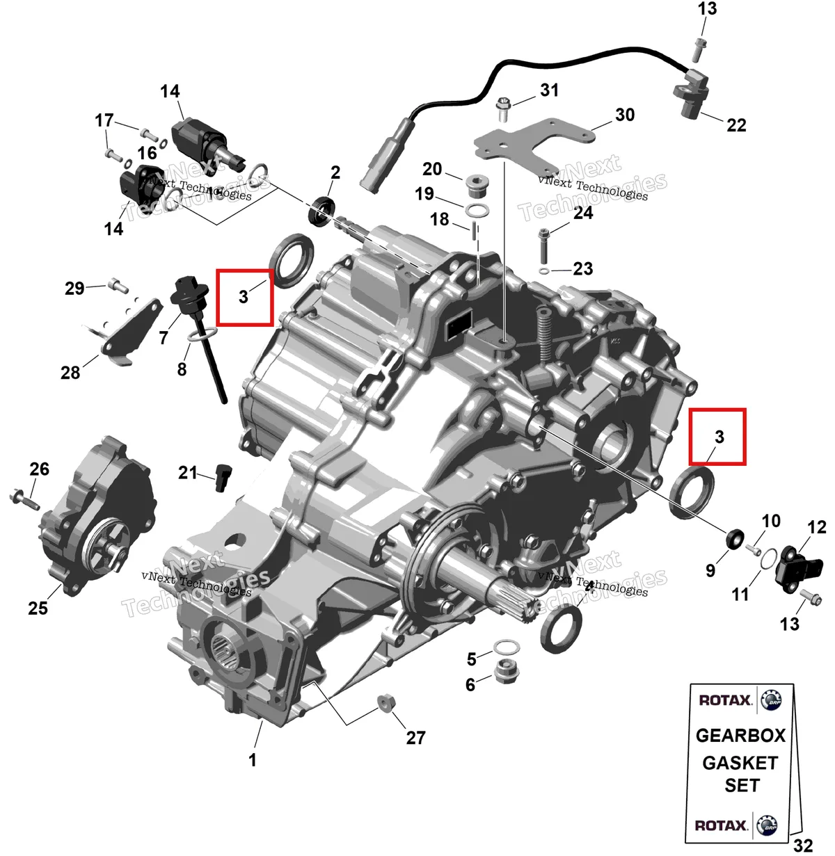 Деталь 420831185 на схеме узла 2026 Can-Am Commander - 1000R EFI - DPS - 6PTB - Compass Green - 60