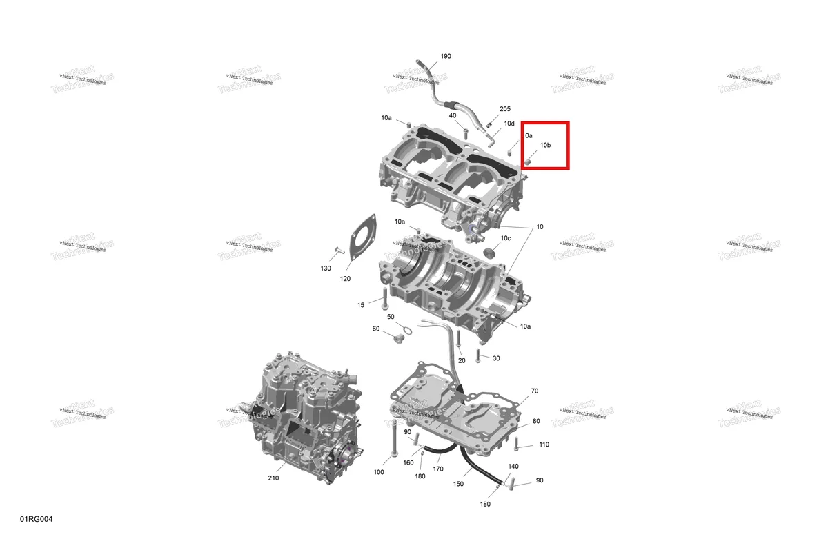 Деталь 420840658 на схеме узла 2027 Ski-Doo MXZ - X-RS with Competition package - 850 E-TEC Turbo R - UCVA - Deep Black - 15X137X1.25RSII2P Track - SHOT starter Rotax - Crankcase