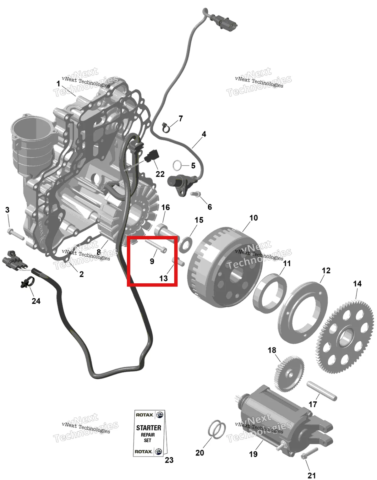 Деталь 420840891 (Allen винт M6 × 30 Can-Am Maverick Turbo RR XRC (2022) (420840891)) на схеме узла 2026 Can-Am Maverick Max - TURBO RR - XDS STD - 7VTS - Timeless Black Metallic - 64