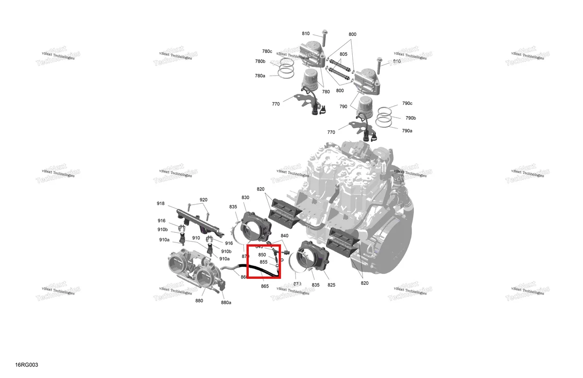 Деталь 420853653 на схеме узла 2027 Ski-Doo MXZ - X-RS with Competition package - 850 E-TEC Turbo R - UCVA - Deep Black - 15X137X1.25RSII2P Track - SHOT starter Rotax - Electronic Fuel Injection