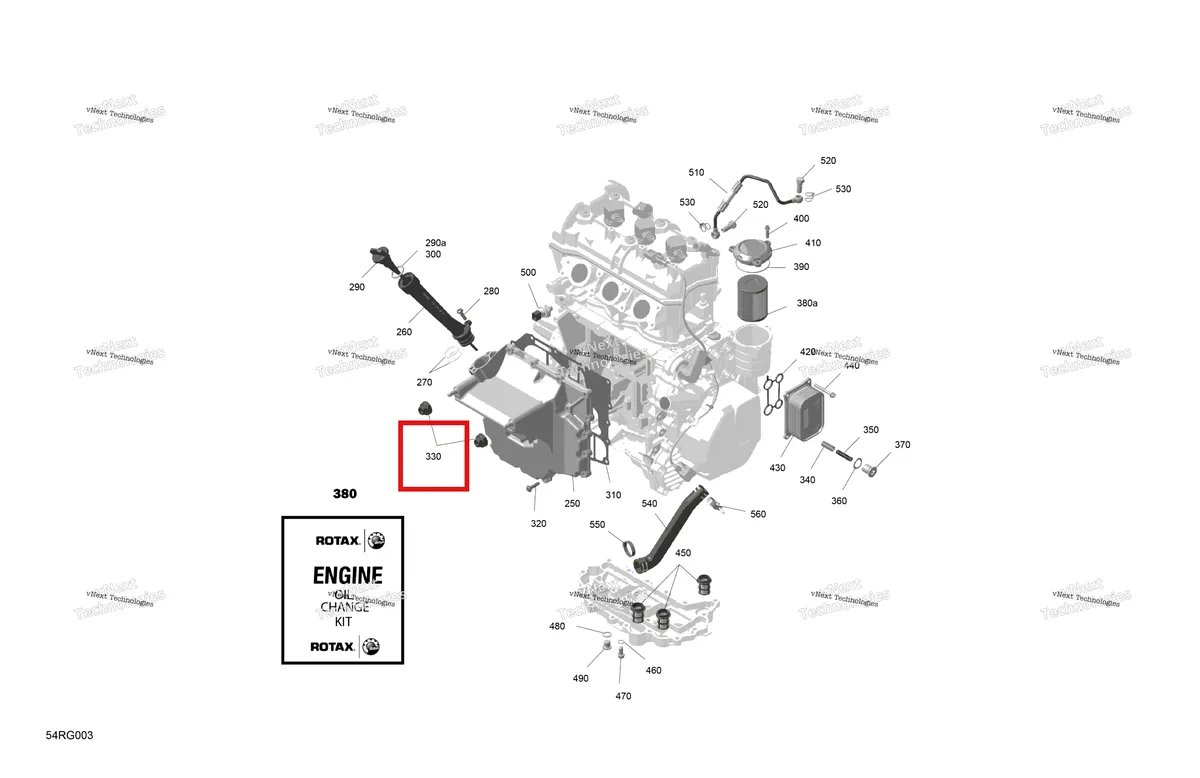 Деталь 420860150 (Резиновый патрубок) на схеме узла 2027 Ski-Doo RENEGADE - X-RS - 900 ACE TURBO R - DAVM - Circuit Yellow - 15X137X1.25IR Track Rotax - Engine Lubrication