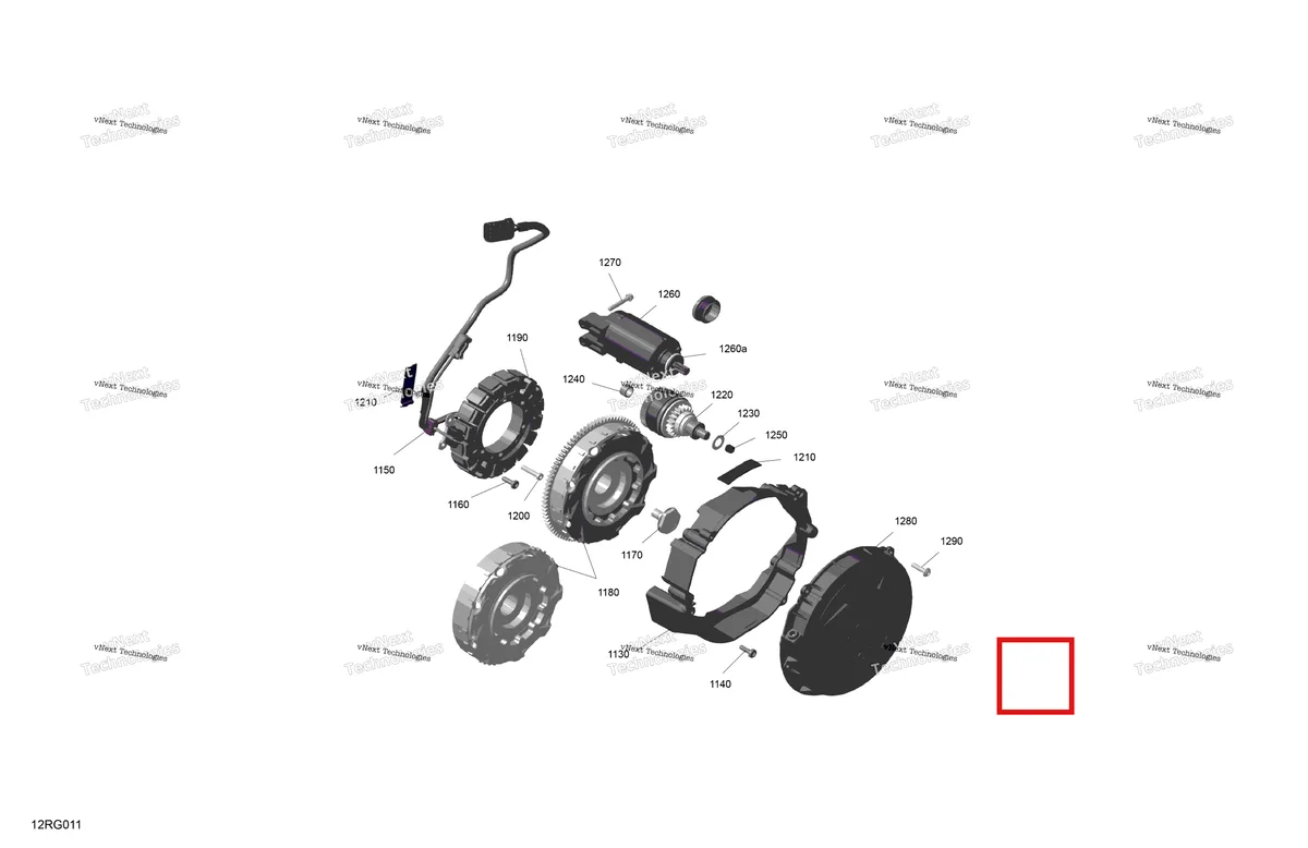 Деталь 420864427 на схеме узла 2027 Ski-Doo BACKCOUNTRY - Adrenaline - 600RR E -TEC - UJVA - Deep Black - 15X146X1.5S Track Rotax - Magneto And Electric Starter