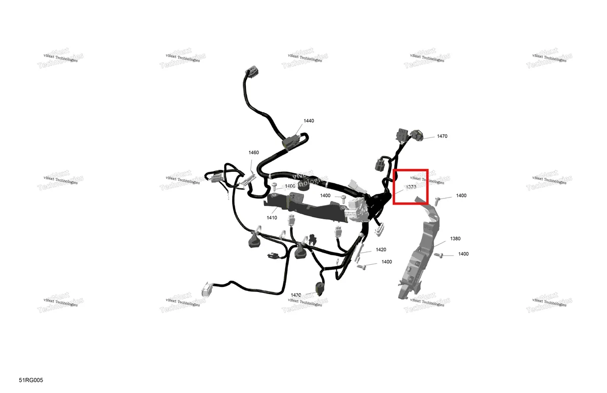 Деталь 420864549 на схеме узла 2027 Ski-Doo MXZ - X-RS with Competition package - 850 E-TEC Turbo R - UCVA - Deep Black - 15X137X1.25RSII2P Track - SHOT starter Rotax - Engine Harness And Electronic Module
