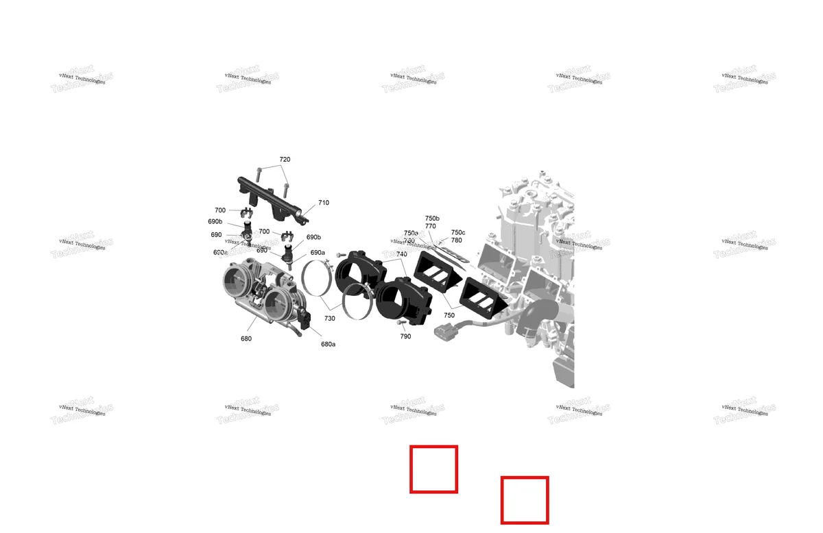 Деталь 420874855 на схеме узла 2027 Ski-Doo MXZ - NEO + - 600 EFI - 55 - BPVA - Deep Black - 15X120X1.25RS Track Rotax - Electronic Fuel Injection