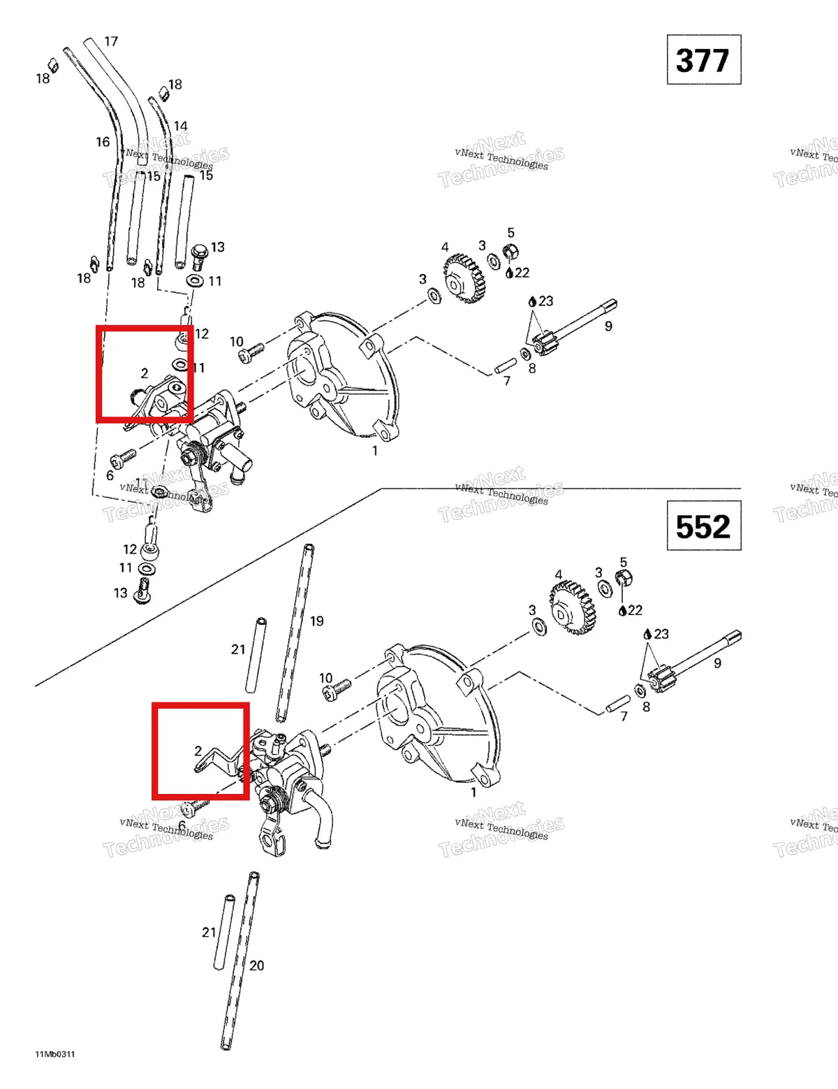 Схема применяемости: 420887997 Pompe a huile *pump-oil assy., Bombardier