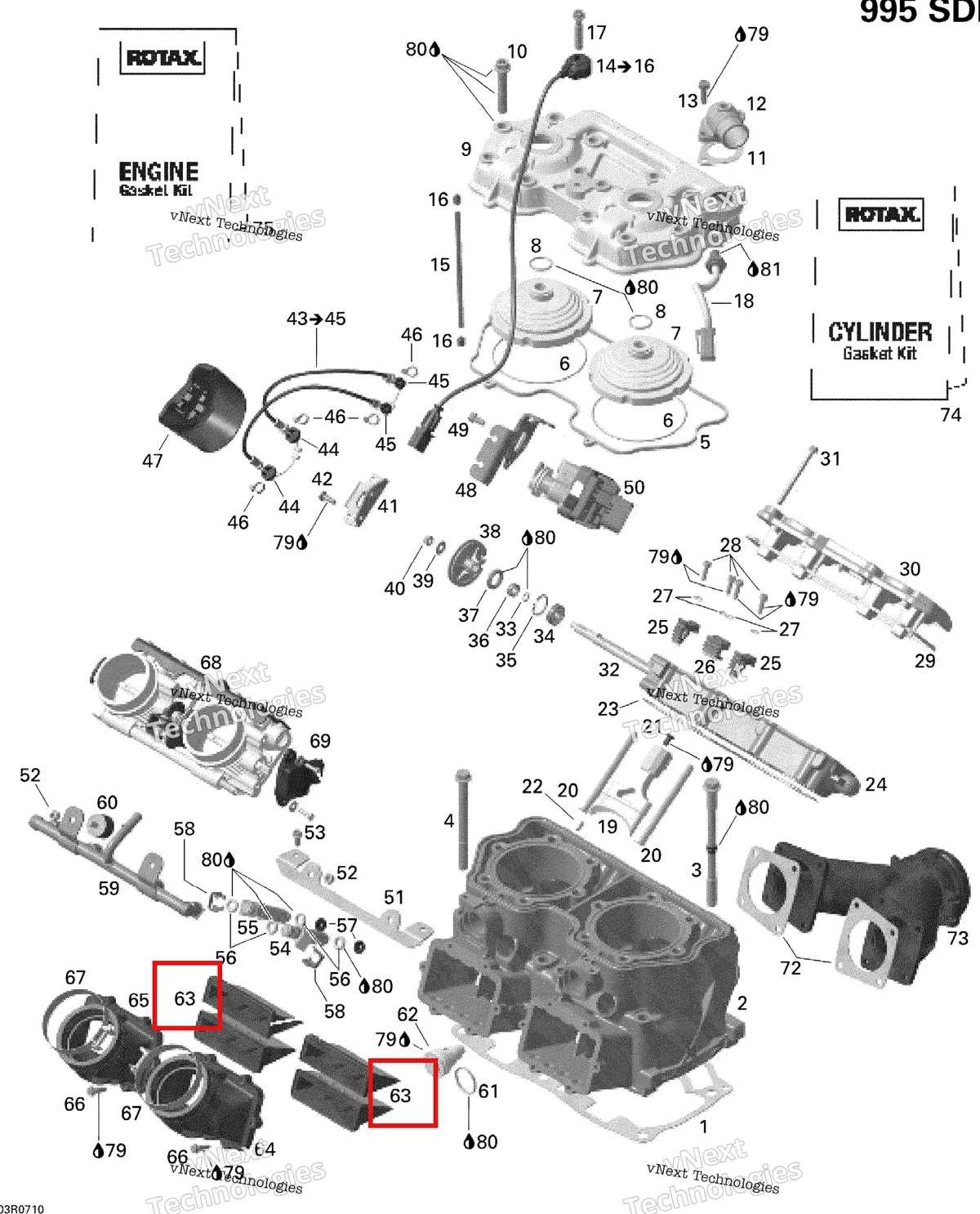 Деталь 420924790 (Мощностной клапан) на схеме узла 2007 Ski-Doo MACH Z Adrenaline Cylinder And Cylinder Head, Mach, Mxz, Hm Eur