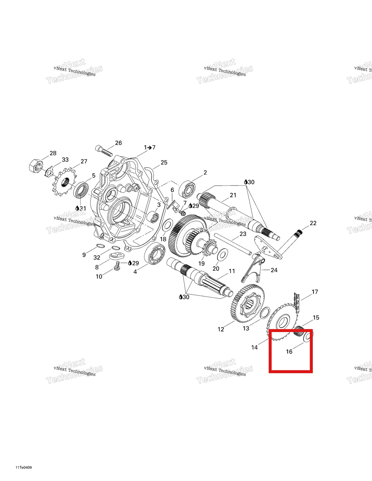 Деталь 420927055 на схеме узла 2004 Can-Am Rally 175 Gear Shift