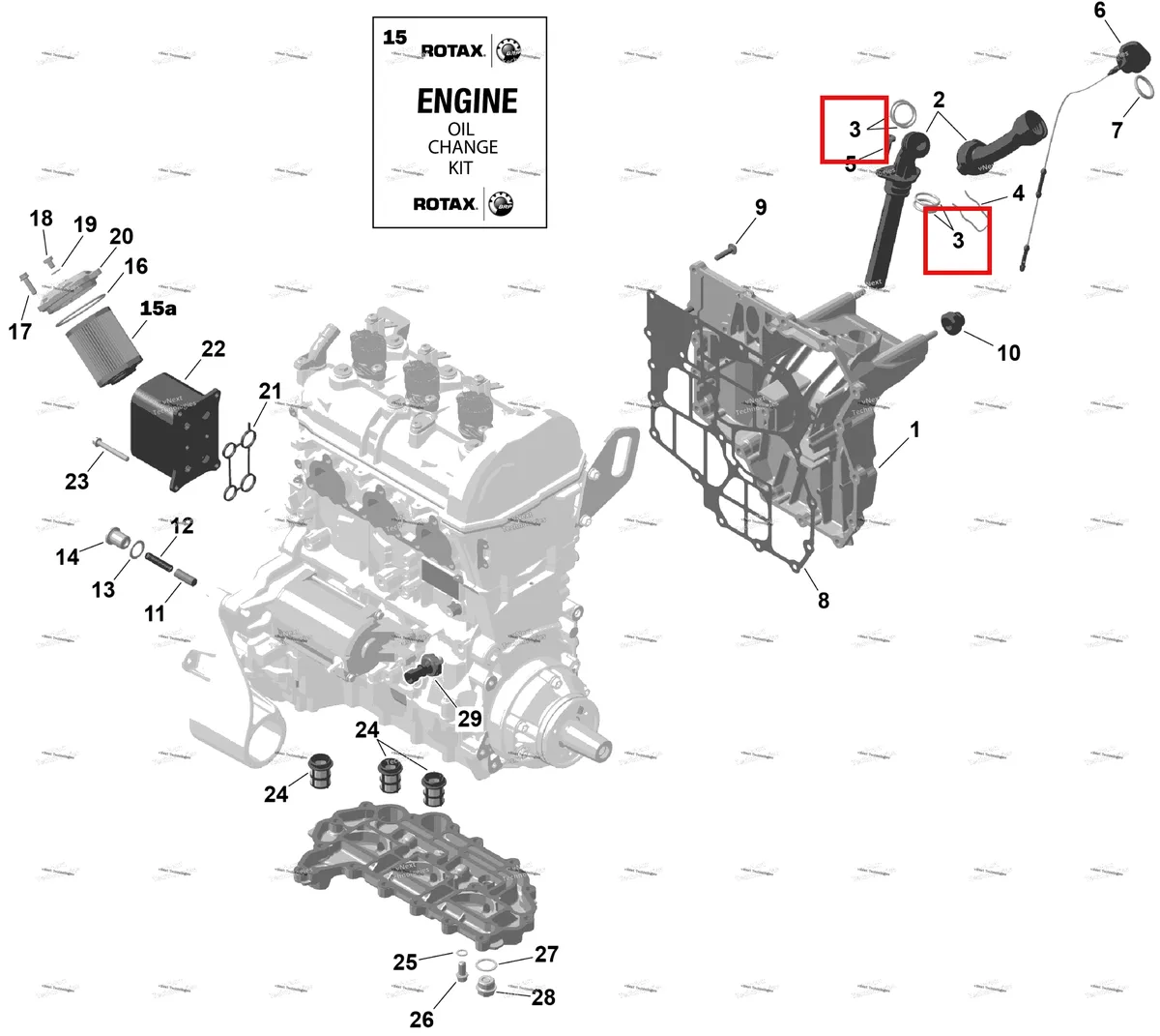 Деталь 420931634 (Уплотнительное кольцо) на схеме узла 2026 Can-Am Defender MAX - HD11 - XT CAB - 9FTD - Dark Wildland Camo - 65