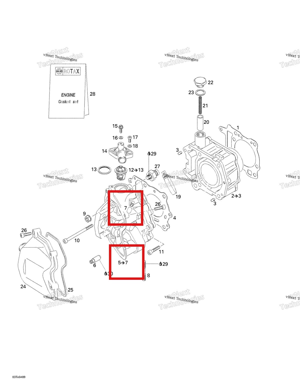 Деталь 420960775 на схеме узла 2004 Can-Am Rally 175 Crankshaft, Piston And Cylinder