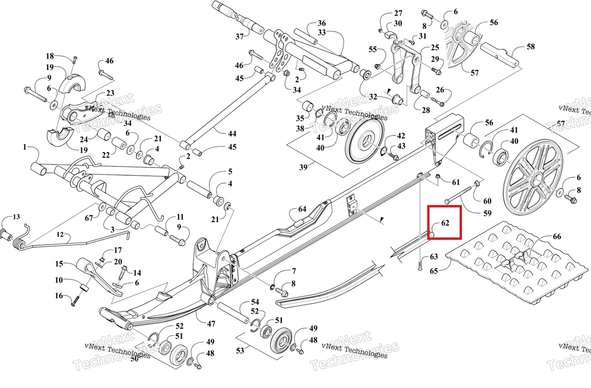 Деталь 4604-317 на схеме узла G8 BLACK DUSK PURPLE CANADA (S2026CMJAOCNP) Rail And Arm Assembly