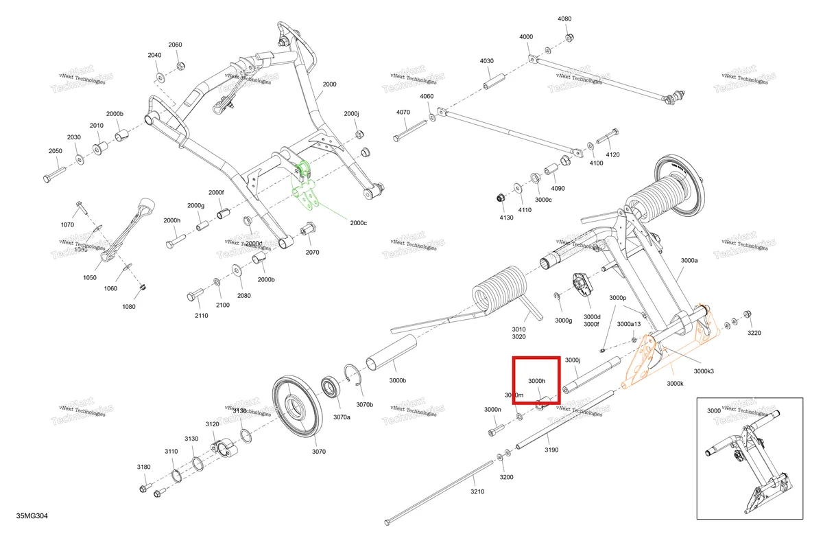 Деталь 503191640 (Подушка) на схеме узла 2027 Ski-Doo EXPEDITION - XTREM - 850 E-TEC - ADVA - Deep Black - 20X154X1.8CST8 Track Suspension - Rear - Upper Section
