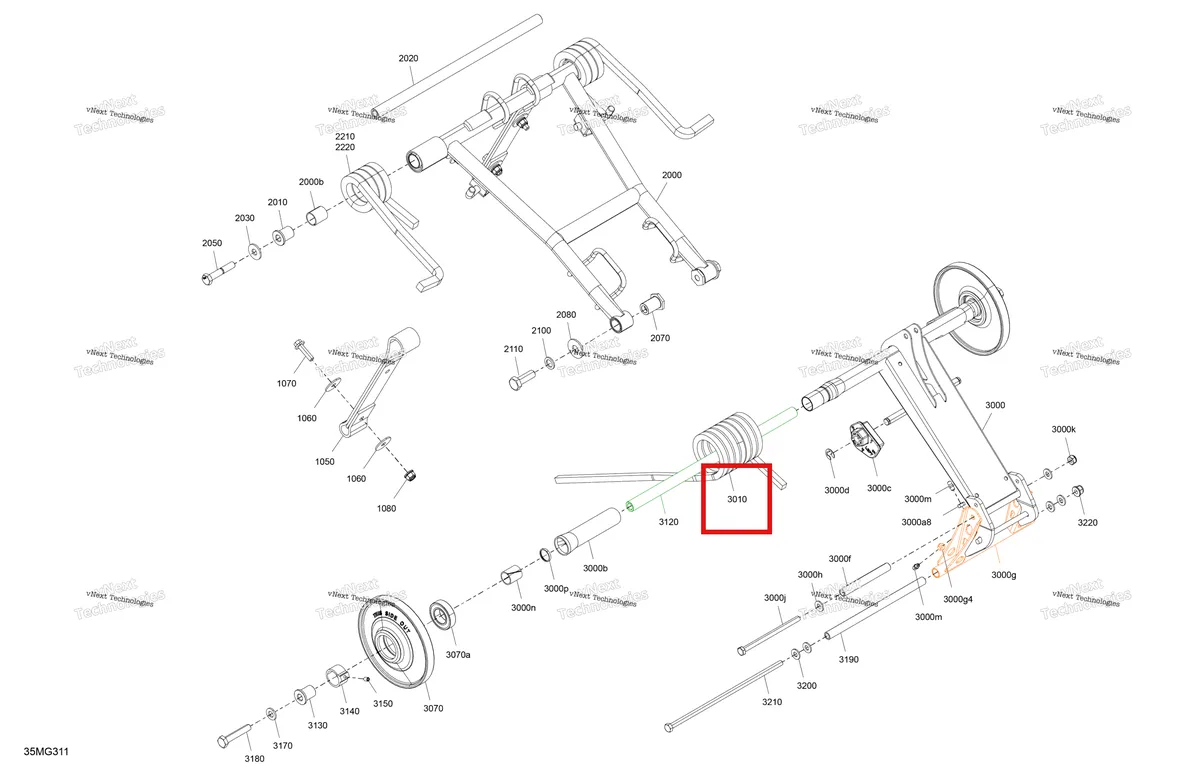 Деталь 503192271 (Деталь Lh Spring, Square) на схеме узла 2027 Ski-Doo MXZ - NEO + - 600 EFI - 55 - BPVA - Deep Black - 15X120X1.25RS Track Suspension - Rear - Upper Section
