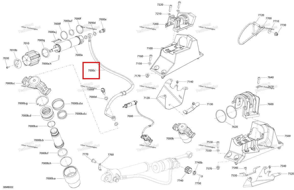 Деталь 503193476 на схеме узла 2022 Ski-Doo MXZ 850 E-TEC - X Suspension - Qas - Quick Adjustment