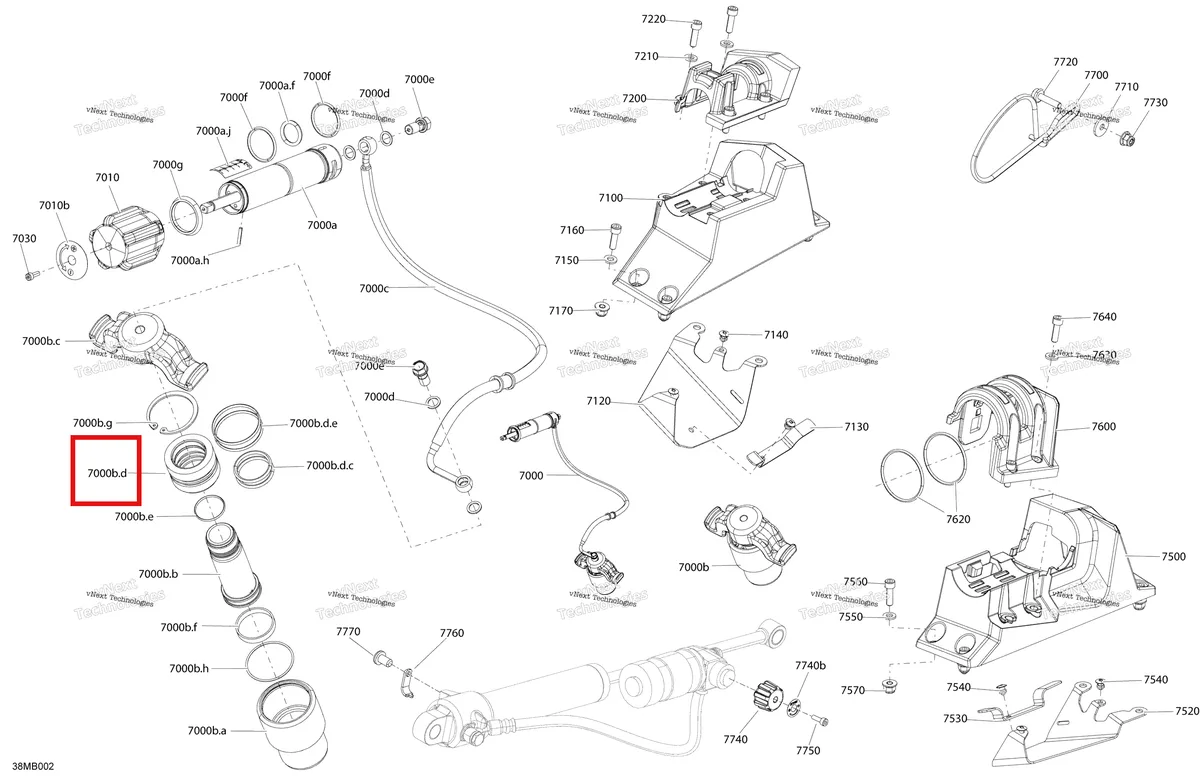 Деталь 503193485 на схеме узла 2022 Ski-Doo MXZ 850 E-TEC - X Suspension - Qas - Quick Adjustment