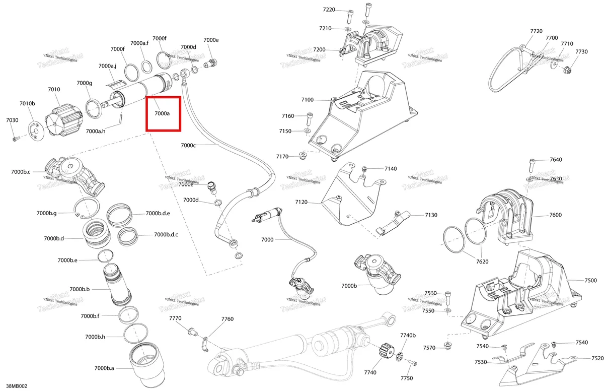 Деталь 503193490 на схеме узла 2022 Ski-Doo MXZ 850 E-TEC - X Suspension - Qas - Quick Adjustment