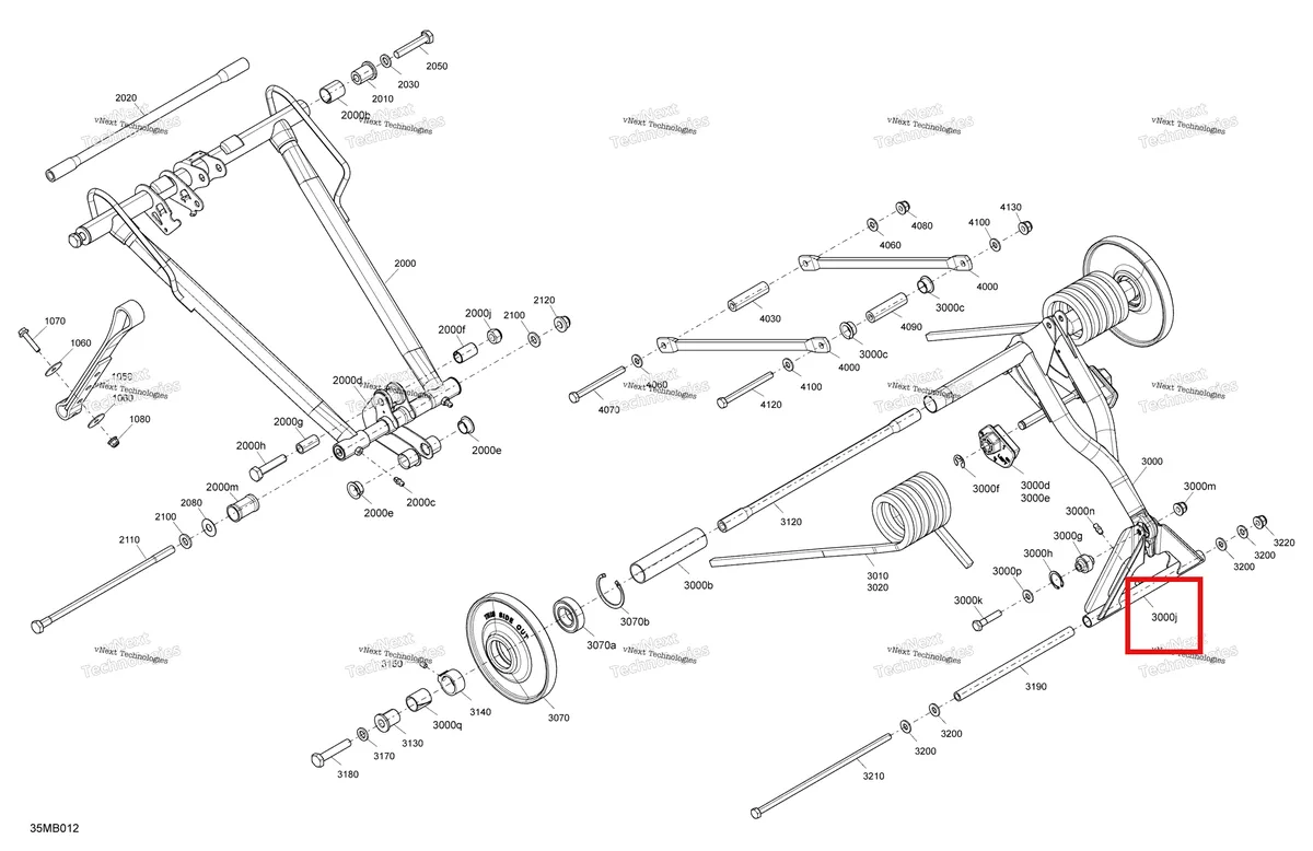Деталь 503193699 на схеме узла 2022 Ski-Doo SUMMIT 850 E-TEC - X - Package 154